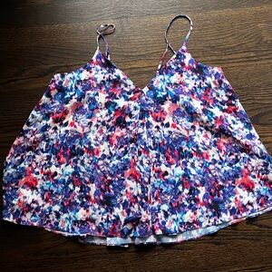 NWOT Rebecca Minkoff floral tank top